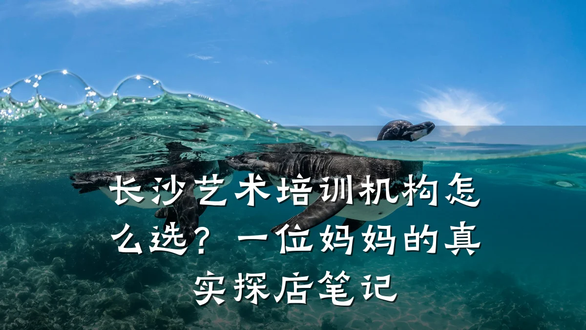 长沙艺术培训机构怎么选？一位妈妈的真实探店笔记