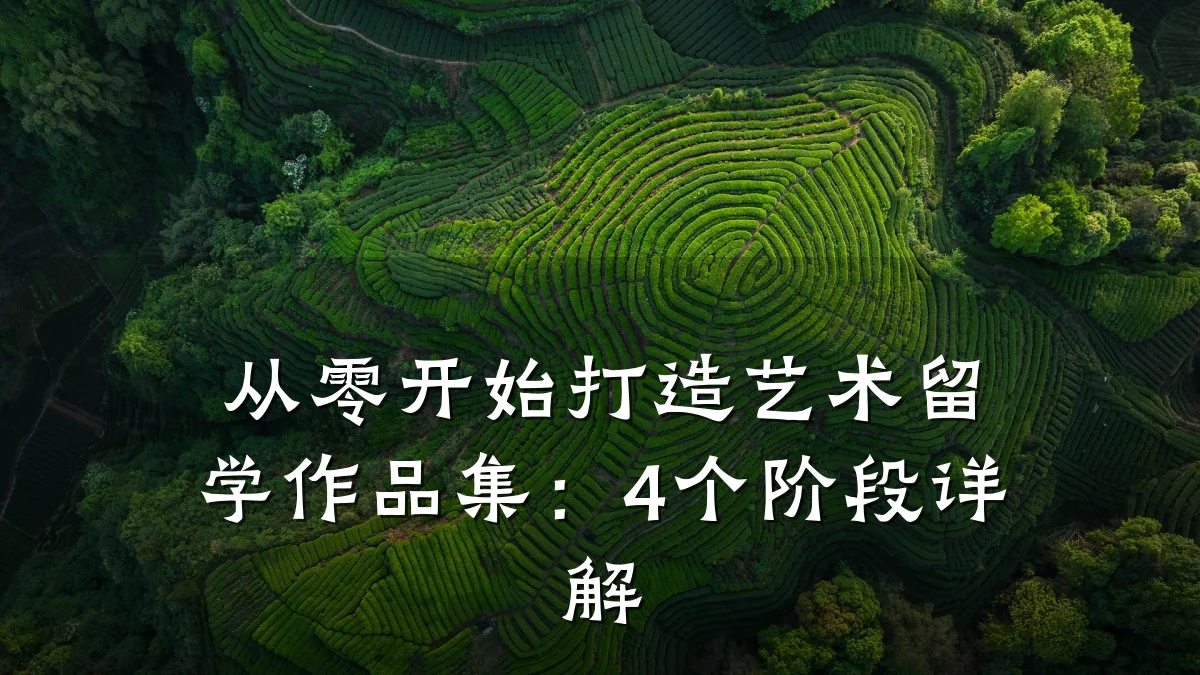 从零开始打造艺术留学作品集：4个阶段详解