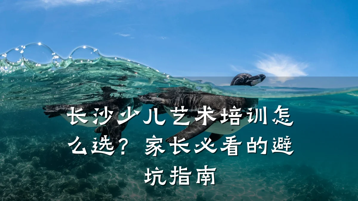 长沙少儿艺术培训怎么选？家长必看的避坑指南