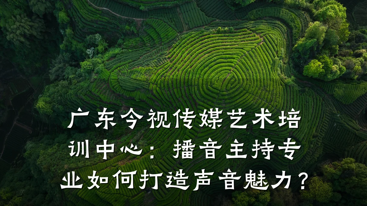 广东今视传媒艺术培训中心：播音主持专业如何打造声音魅力？