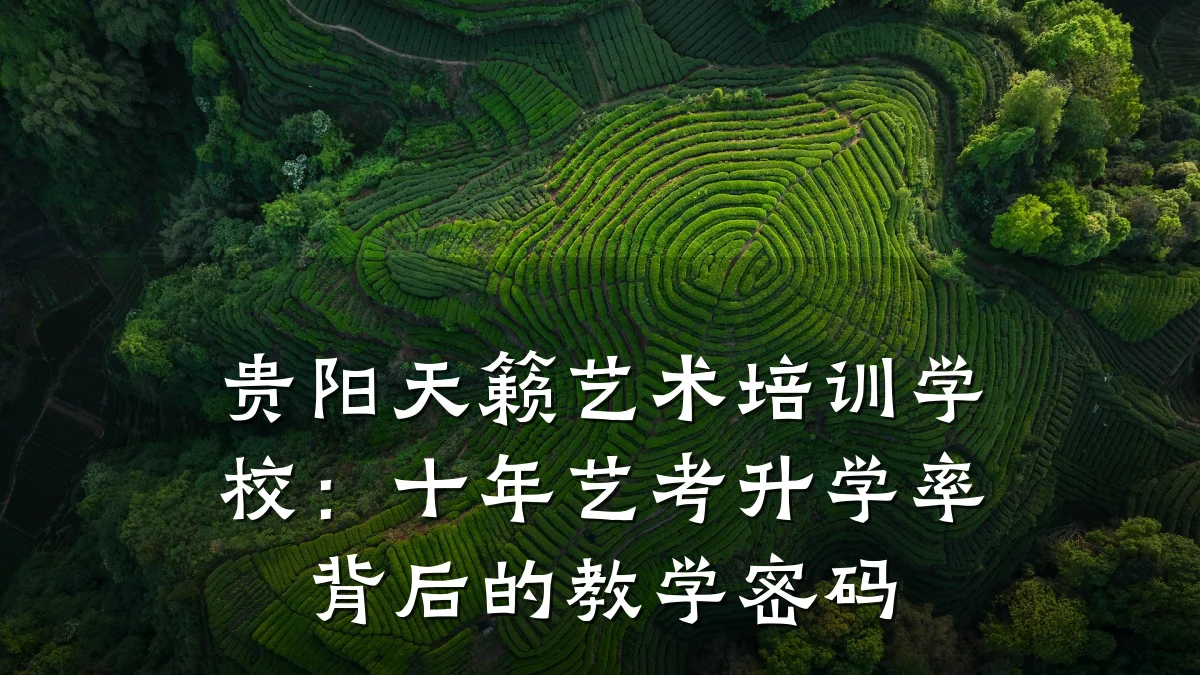 贵阳天籁艺术培训学校：十年艺考升学率背后的教学密码