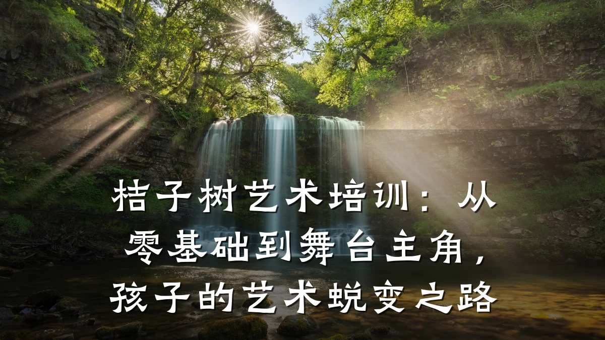 桔子树艺术培训：从零基础到舞台主角，孩子的艺术蜕变之路