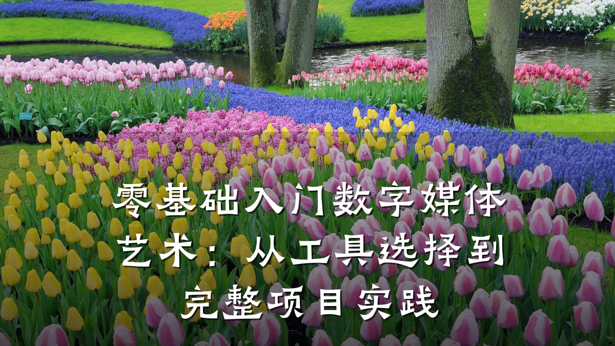 零基础入门数字媒体艺术：从工具选择到完整项目实践