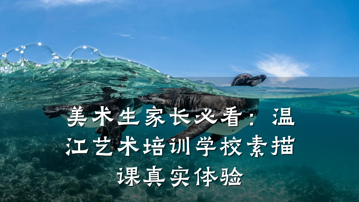 美术生家长必看：温江艺术培训学校素描课真实体验