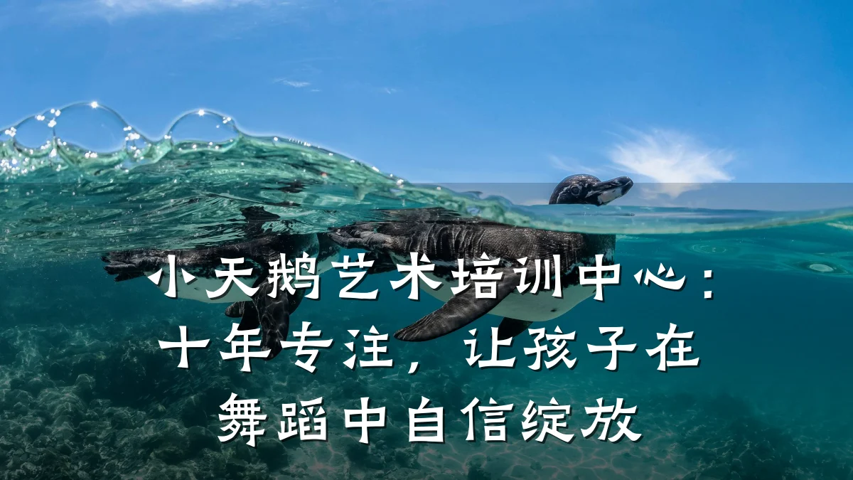 小天鹅艺术培训中心：十年专注，让孩子在舞蹈中自信绽放
