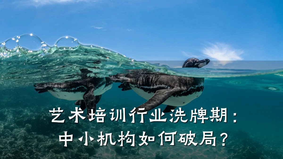 艺术培训行业洗牌期：中小机构如何破局？