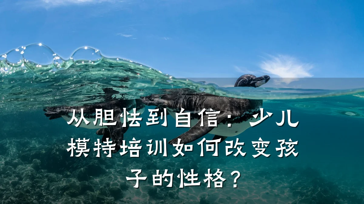 从胆怯到自信：少儿模特培训如何改变孩子的性格？
