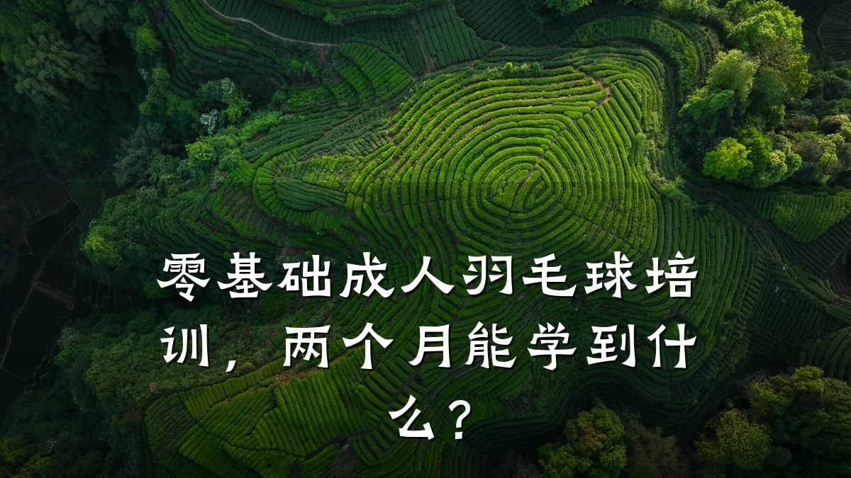 零基础成人羽毛球培训，两个月能学到什么？