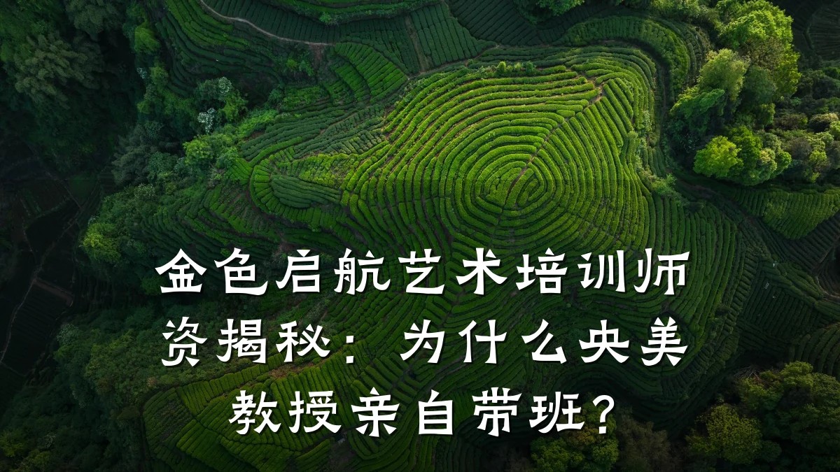 金色启航艺术培训师资揭秘：为什么央美教授亲自带班？