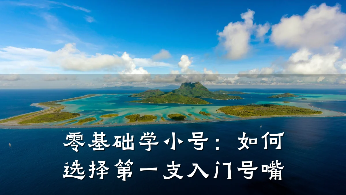 零基础学小号：如何选择第一支入门号嘴