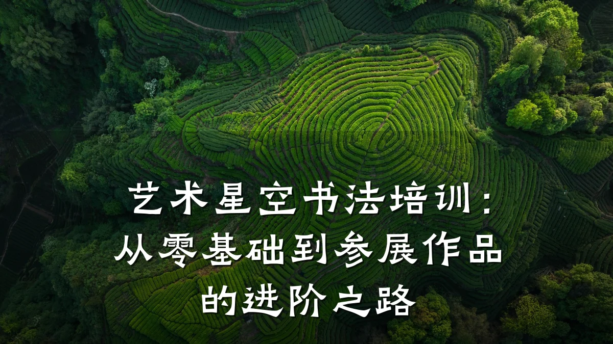 艺术星空书法培训：从零基础到参展作品的进阶之路