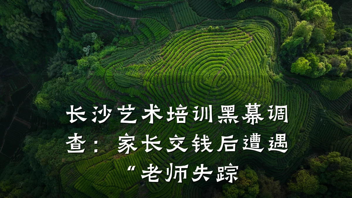 长沙艺术培训黑幕调查：家长交钱后遭遇“老师失踪