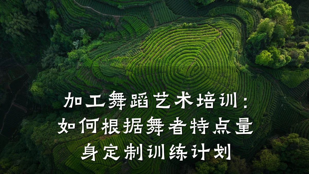 加工舞蹈艺术培训：如何根据舞者特点量身定制训练计划