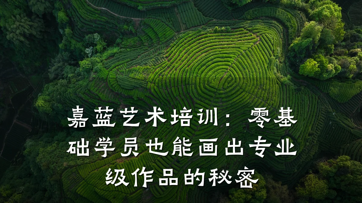 嘉蓝艺术培训：零基础学员也能画出专业级作品的秘密