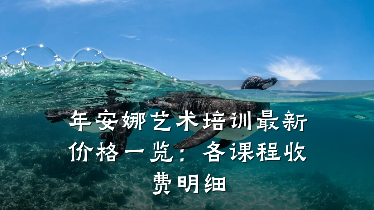 年安娜艺术培训最新价格一览：各课程收费明细