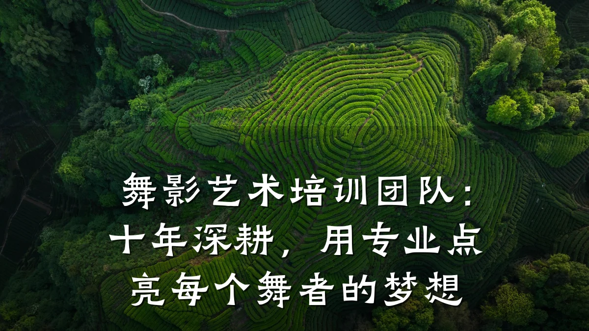 舞影艺术培训团队：十年深耕，用专业点亮每个舞者的梦想
