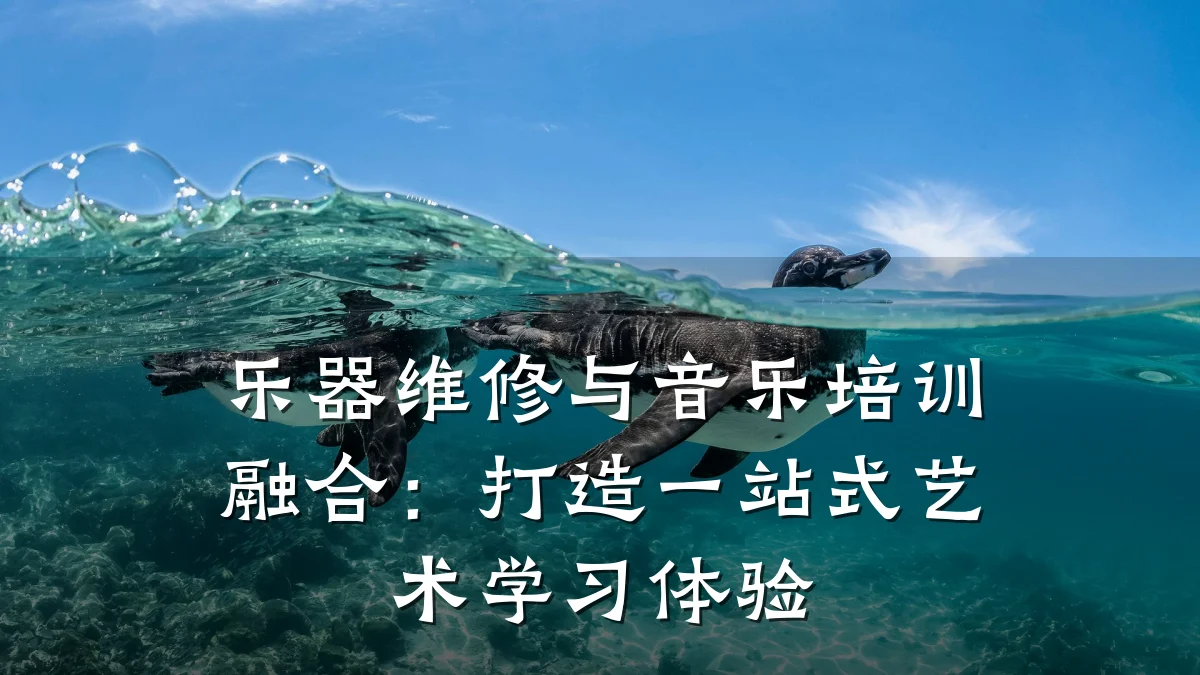 乐器维修与音乐培训融合:打造一站式艺术学习体验