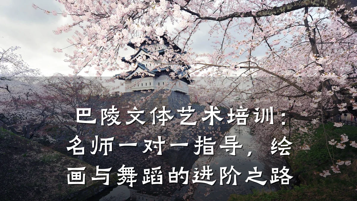 巴陵文体艺术培训：名师一对一指导，绘画与舞蹈的进阶之路