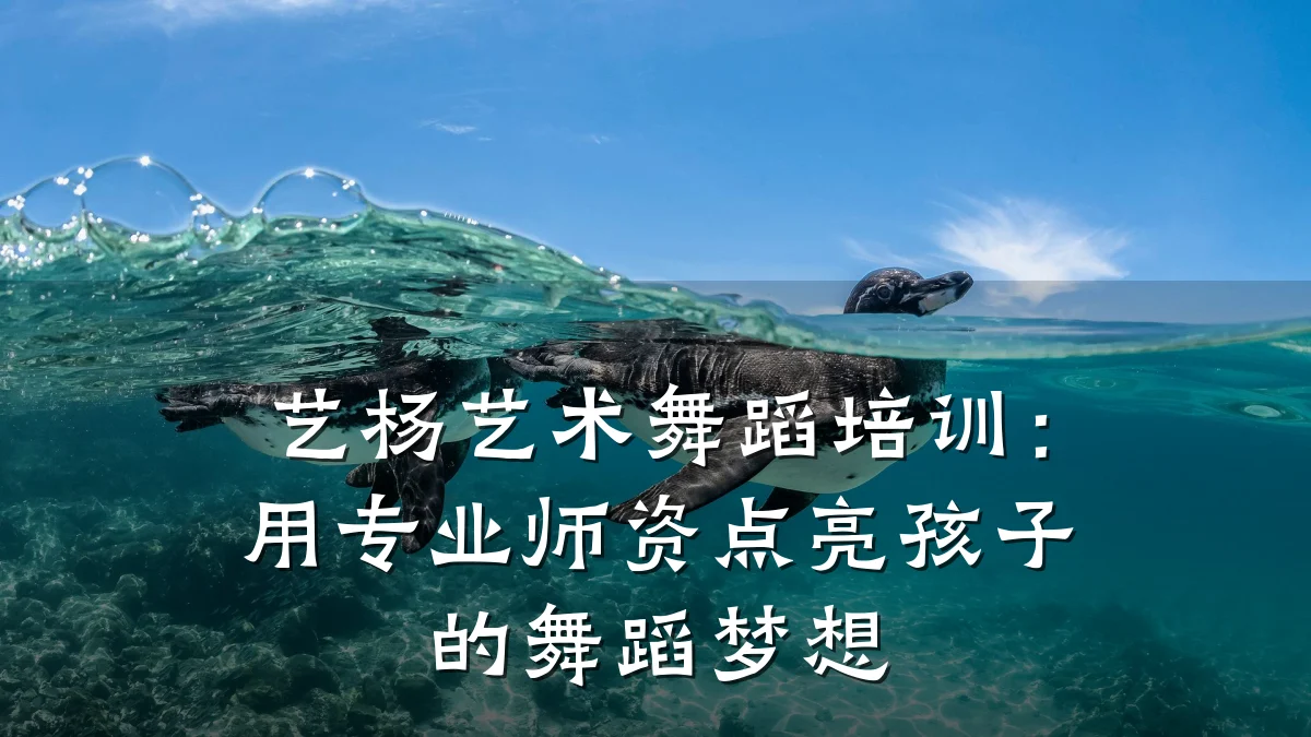 艺杨艺术舞蹈培训：用专业师资点亮孩子的舞蹈梦想