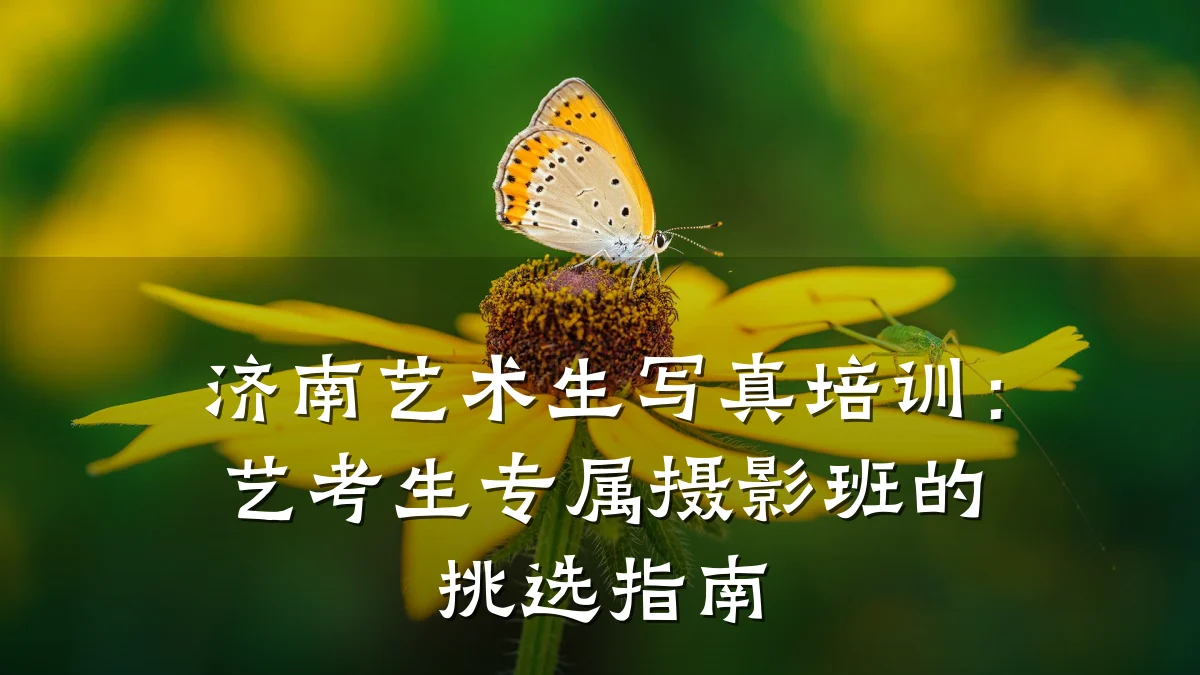 济南艺术生写真培训：艺考生专属摄影班的挑选指南