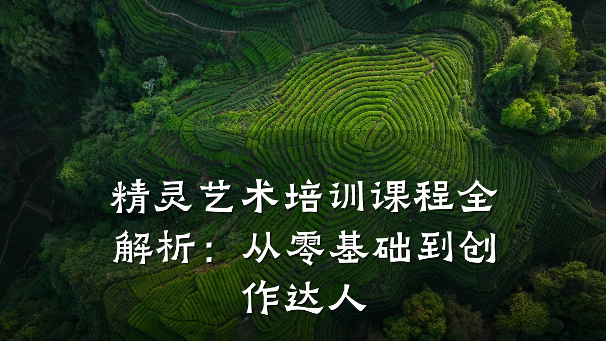 精灵艺术培训课程全解析：从零基础到创作达人