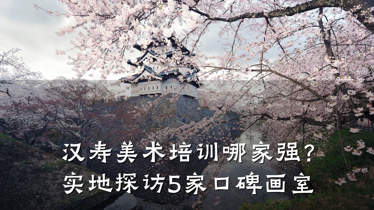 汉寿美术培训哪家强？实地探访5家口碑画室