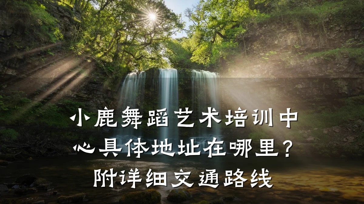 小鹿舞蹈艺术培训中心具体地址在哪里？附详细交通路线