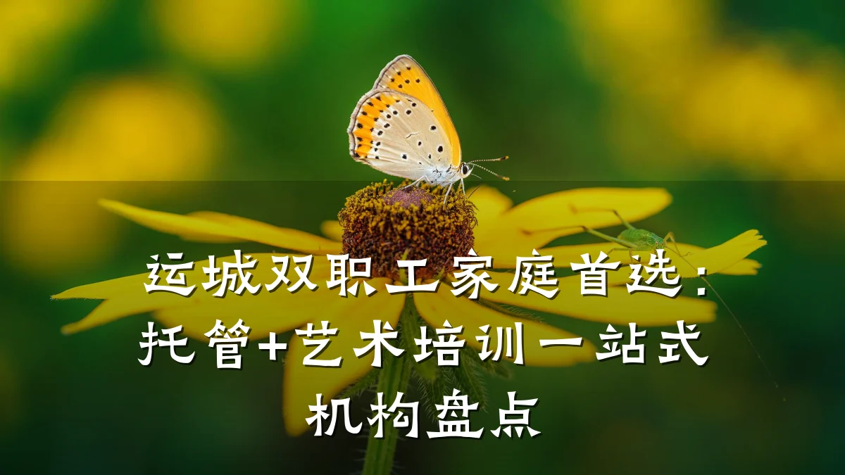 运城双职工家庭首选：托管+艺术培训一站式机构盘点