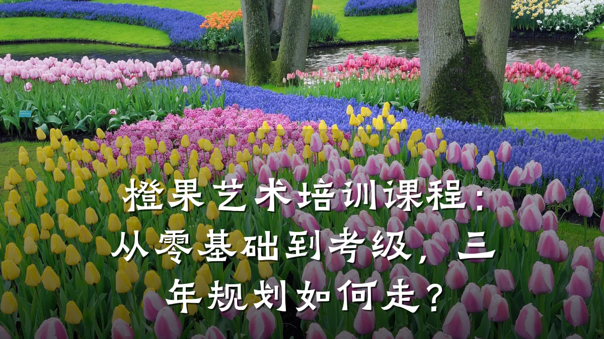 橙果艺术培训课程：从零基础到考级，三年规划如何走？