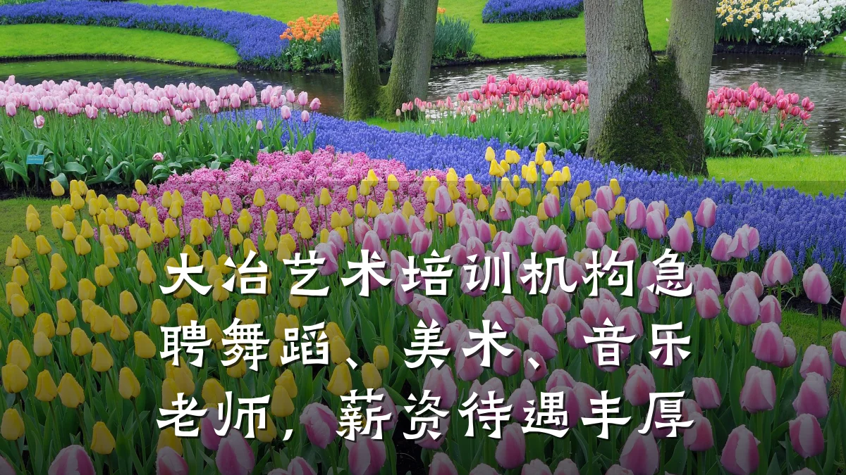 大冶艺术培训机构急聘舞蹈、美术、音乐老师，薪资待遇丰厚