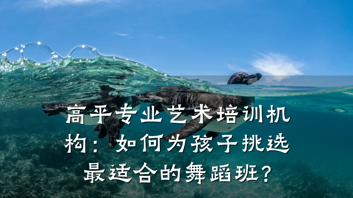 高平专业艺术培训机构：如何为孩子挑选最适合的舞蹈班？