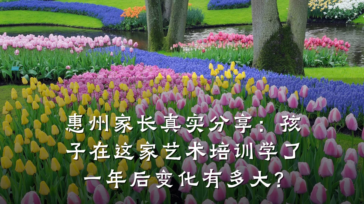 惠州家长真实分享：孩子在这家艺术培训学了一年后变化有多大？