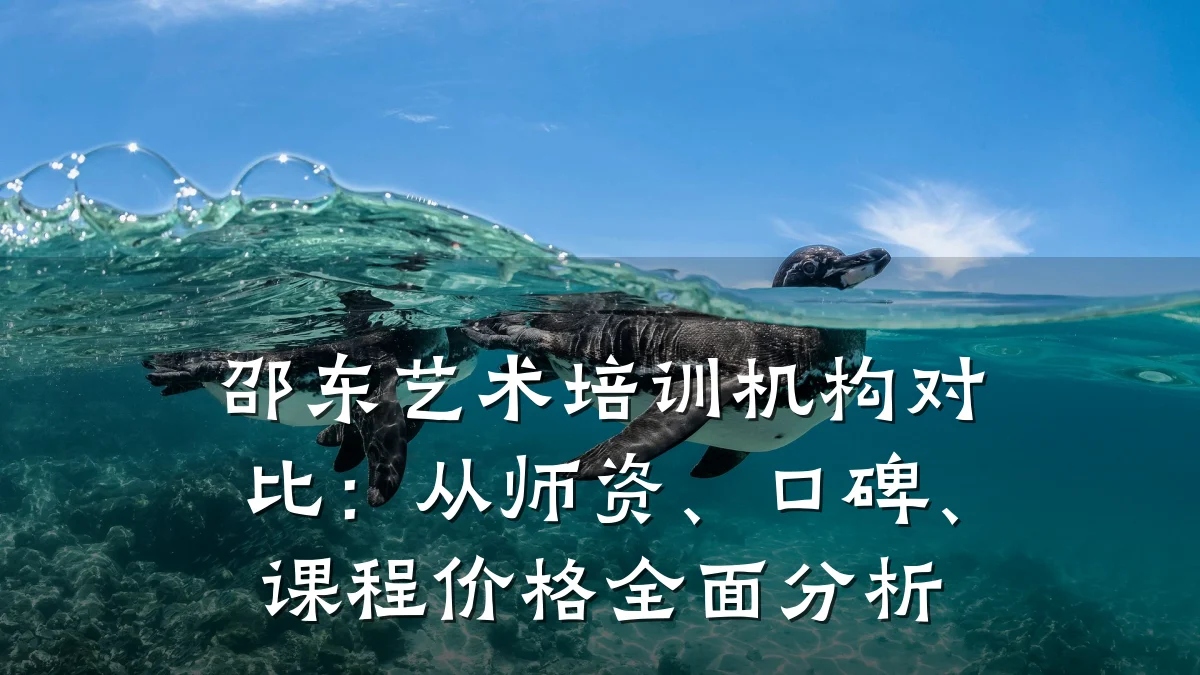 邵东艺术培训机构对比：从师资、口碑、课程价格全面分析
