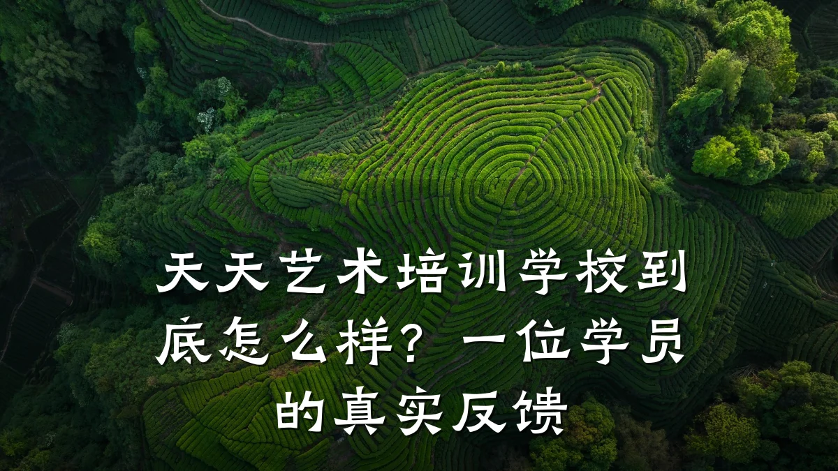 天天艺术培训学校到底怎么样？一位学员的真实反馈