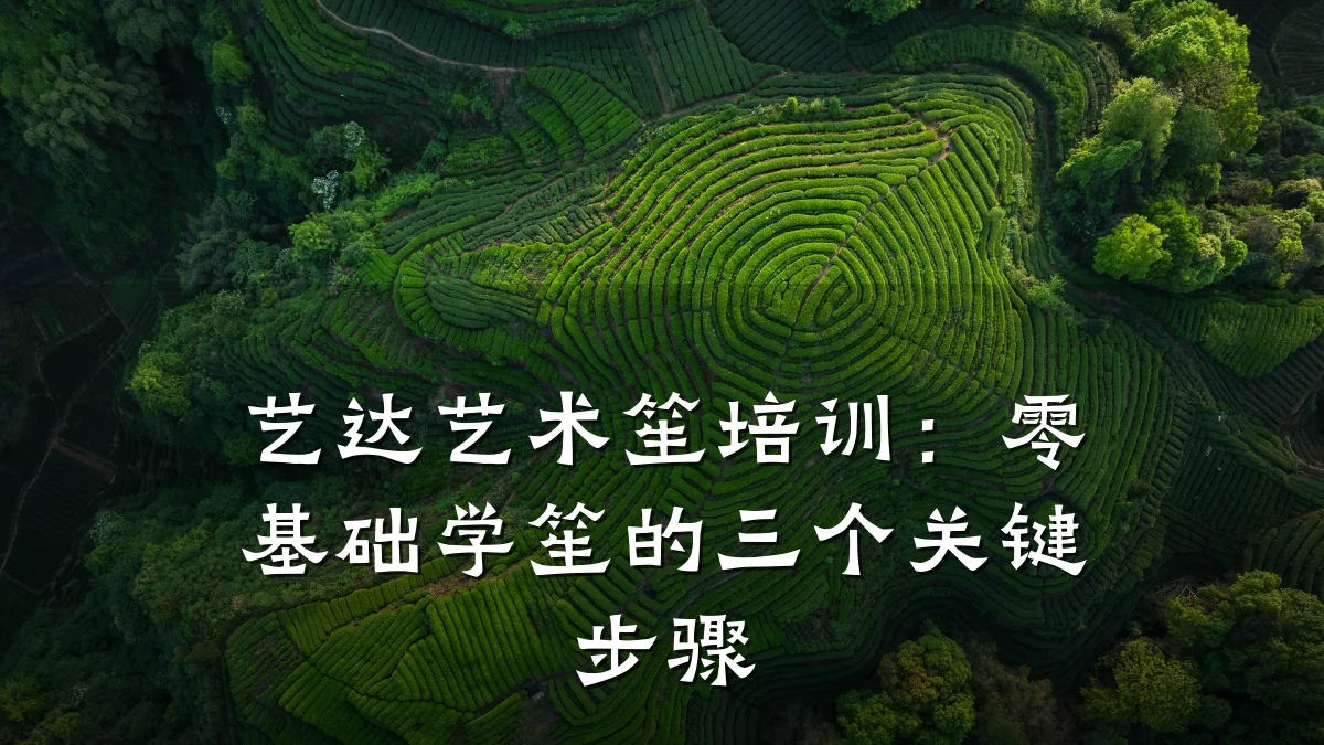 艺达艺术笙培训：零基础学笙的三个关键步骤