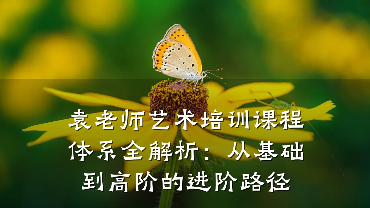袁老师艺术培训课程体系全解析:从基础到高阶的进阶路径